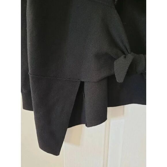 Alice + Olivia Drop Shoulder Tie Back Sweater M - Picture 7 of 11